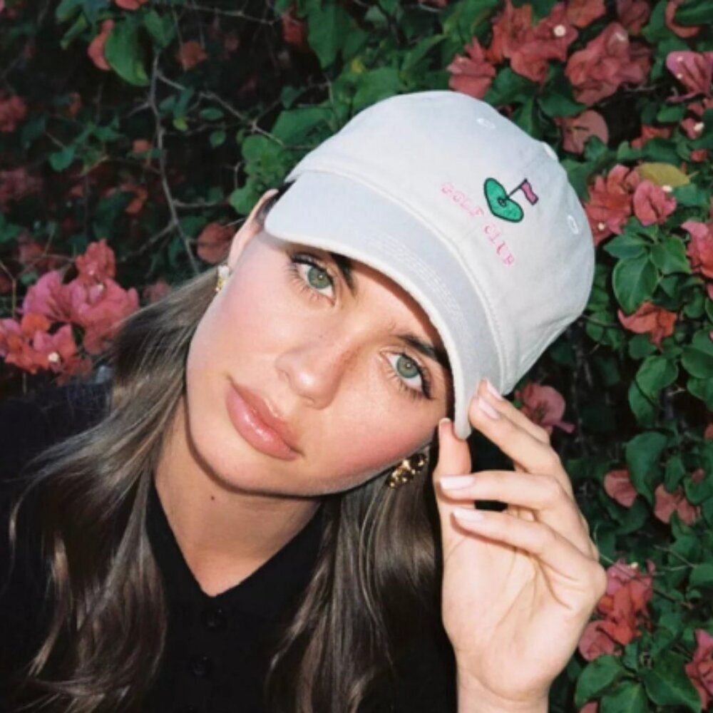 Golf Club Embroidered Cotton Baseball Cap Adjustable Casual Sports Hat